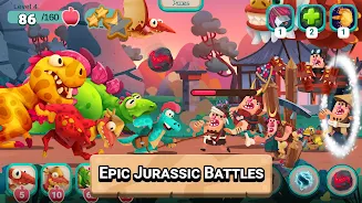 Dino Bash: Travel Through Time 스크린샷 4