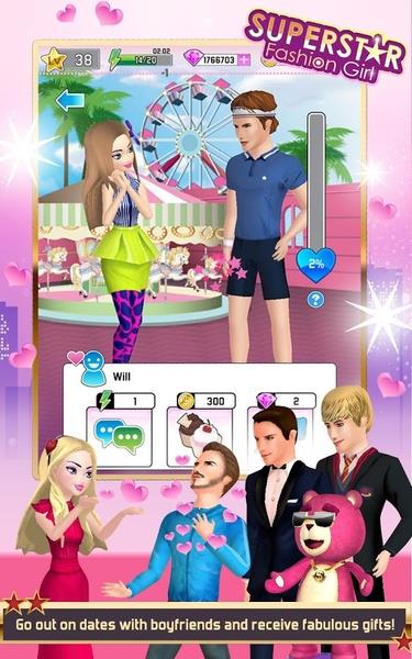 Superstar Fashion Girl Captura de pantalla 3