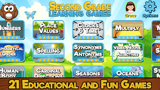 Second Grade Learning Games屏幕截圖4