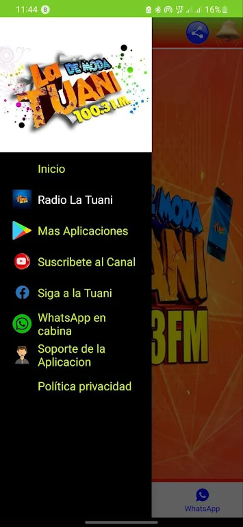 Screenshot Radio la Tuani - 100.3 FM 3