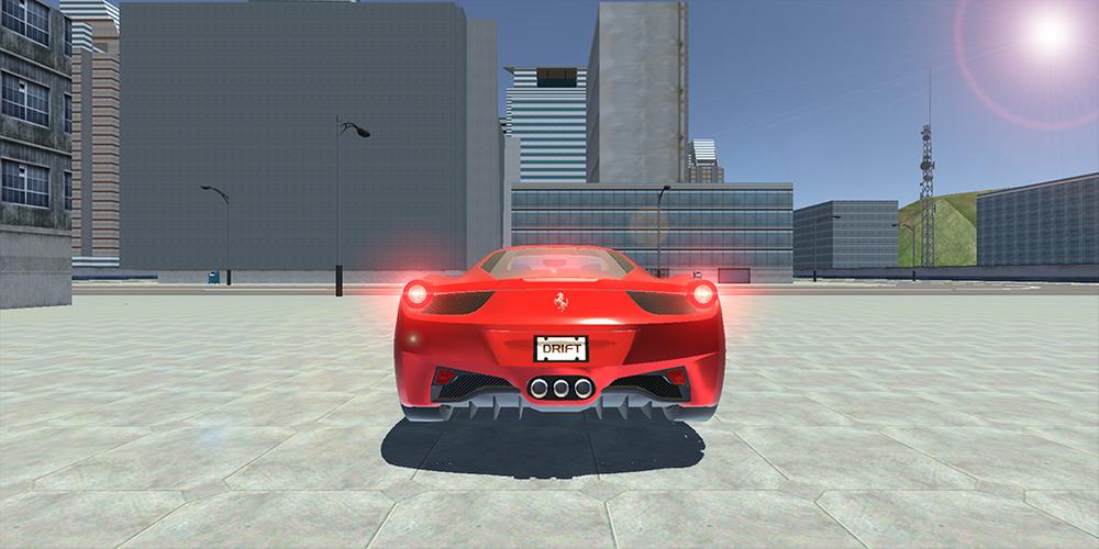 458 Italia Drift Simulator:Car Capture d’écran4