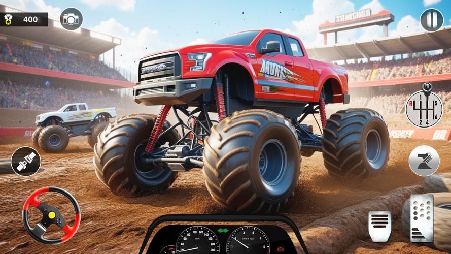 Monster Truck Racing Game 3D屏幕截圖2