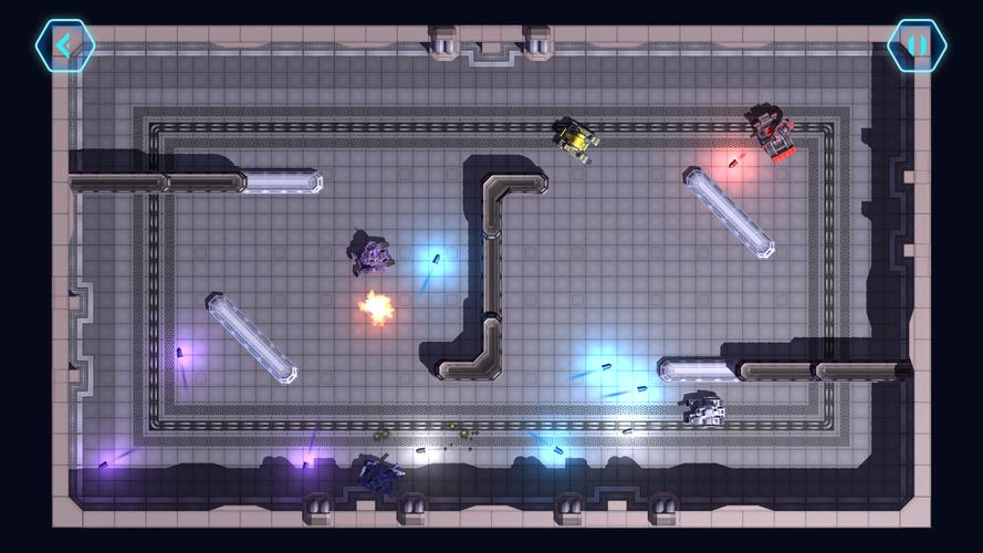 ภาพหน้าจอ TANKS: Sci-Fi Battle 3