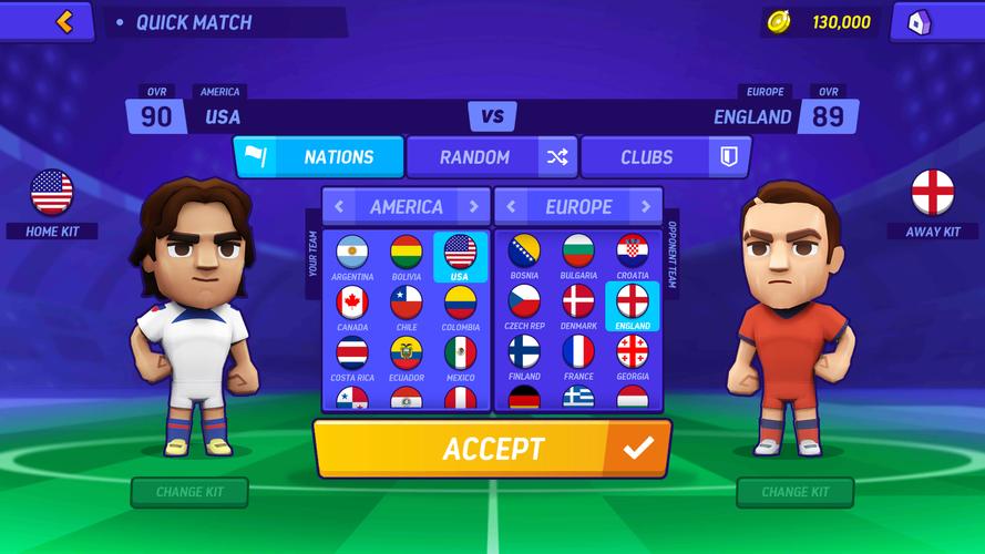 Screenshot Soccer Mini Stars - Football 1