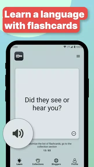 Screenshot Flashcards: Learn Terminology 1