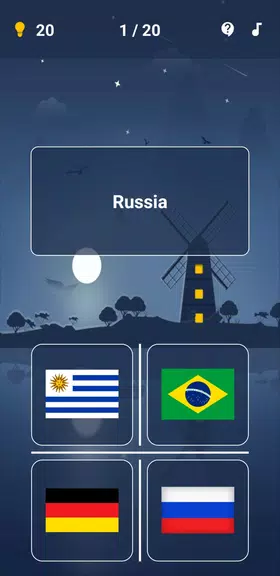 Flag quiz - Country flags Screenshot 1