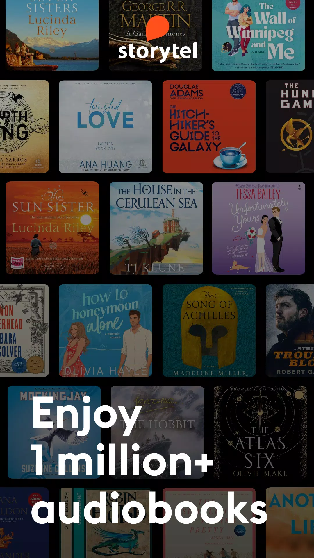 ภาพหน้าจอ Storytel 1