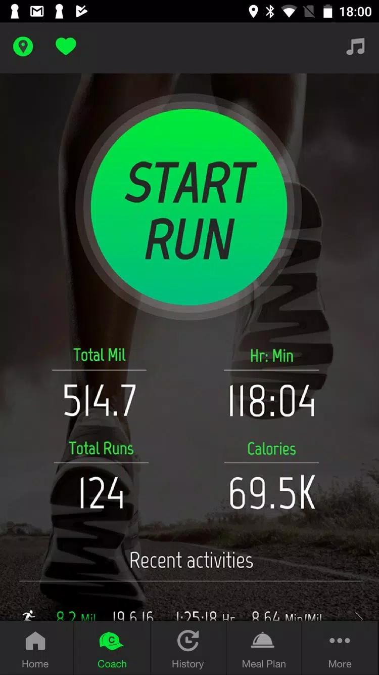 Running Distance Tracker +スクリーンショット1