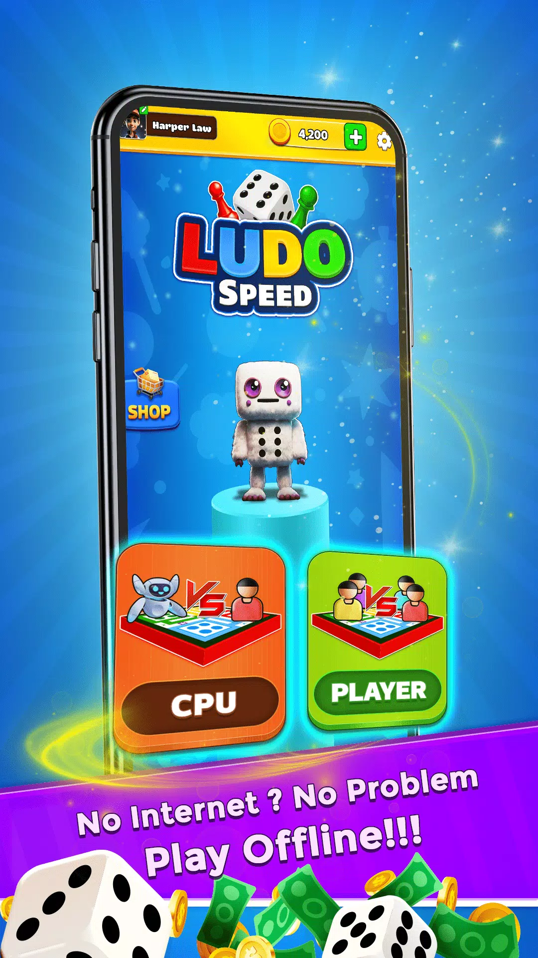 Ludo Speed - Dice Game Fun! ảnh chụp màn hình 3