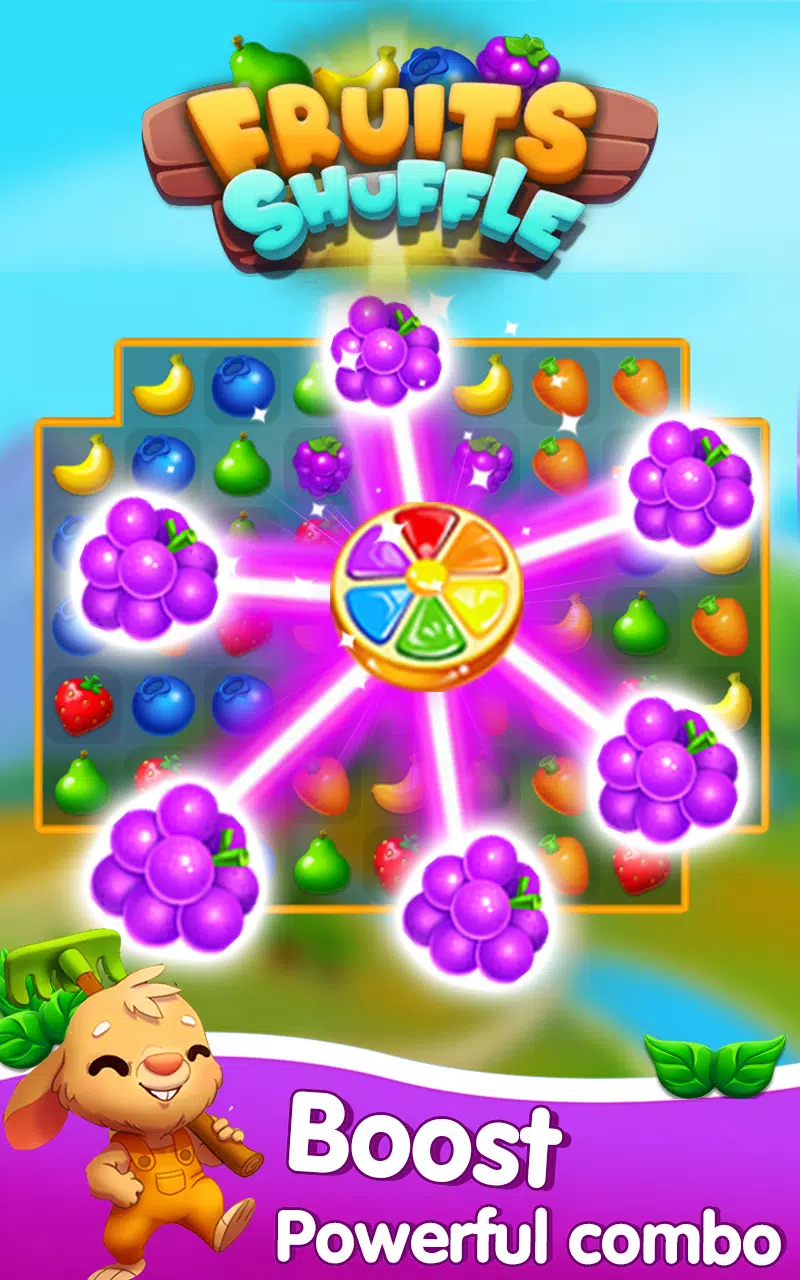 Fruit Mania - Match 3 ဖန်သားပြင်ဓာတ်ပုံ 1