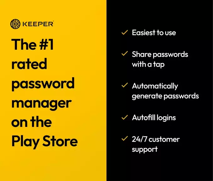 Keeper Password Manager Screenshot 1