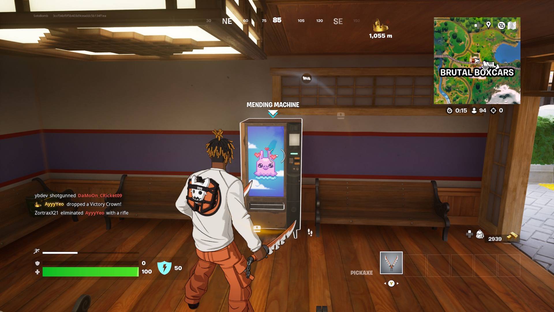 Fortnite: Guide to Mending Machine Locations