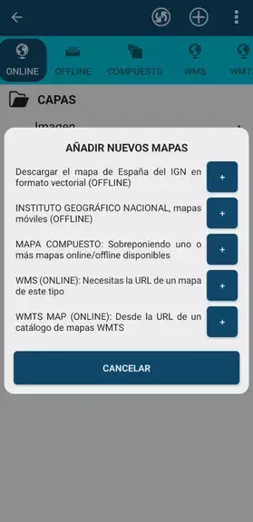 Mapas de España ekran görüntüsü 4