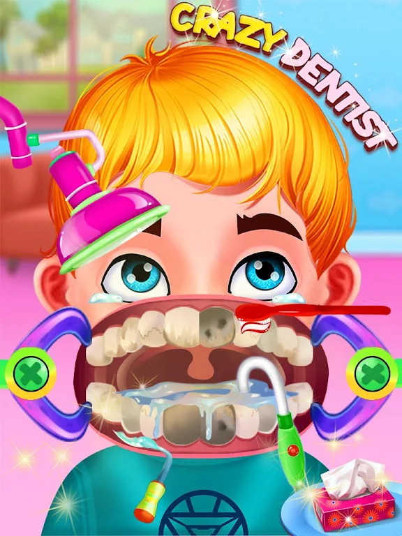 Mouth care doctor dentist game ảnh chụp màn hình 3