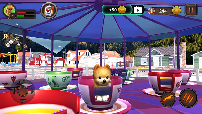 Pomeranian Dog Simulator Capture d’écran2