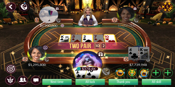 ภาพหน้าจอ Zynga Poker Mod 4