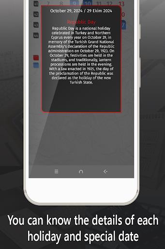 turkey calendar 2024 ekran görüntüsü 3