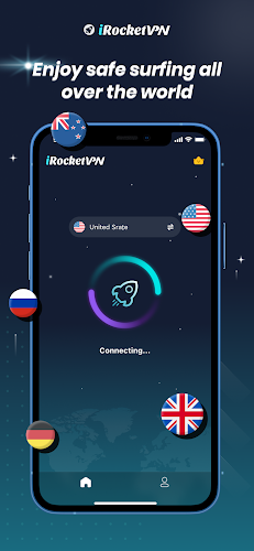 iRocketVPN - Secure VPN Proxy屏幕截圖2