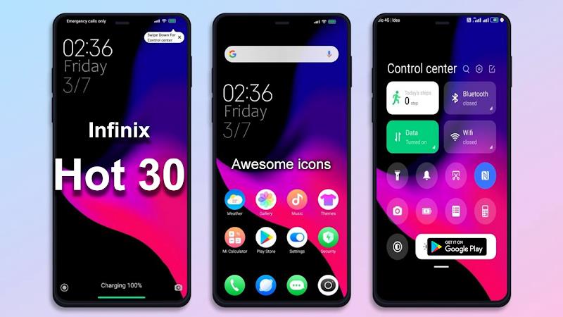 Infinix Hot 30 Launcher:Themes zrzut ekranu 4