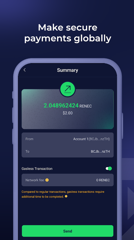 Carax Wallet Screenshot 1