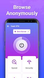 Geek VPN: Fast & Stable Proxy Screenshot 2