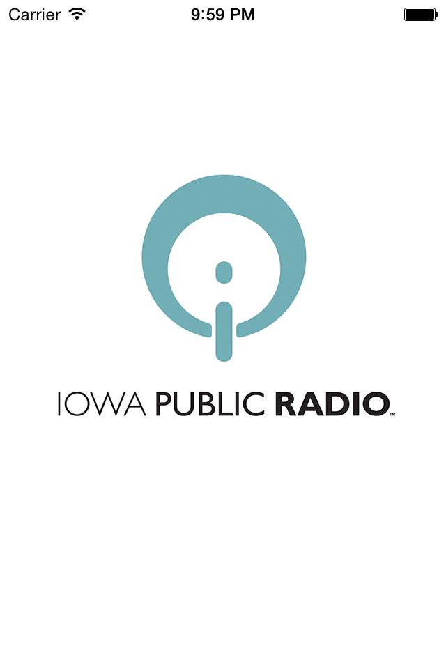 Screenshot Iowa Public Radio App 1