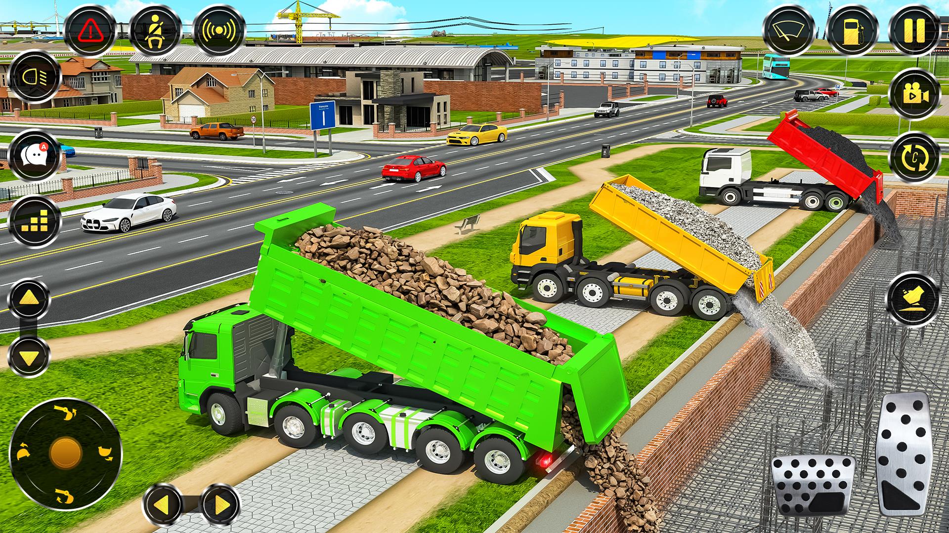 City Construction JCB Game 3D屏幕截圖1