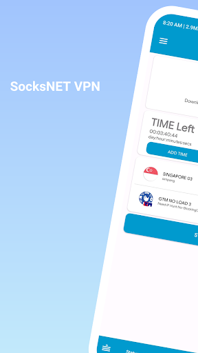 SocksNET VPN screenshot 1