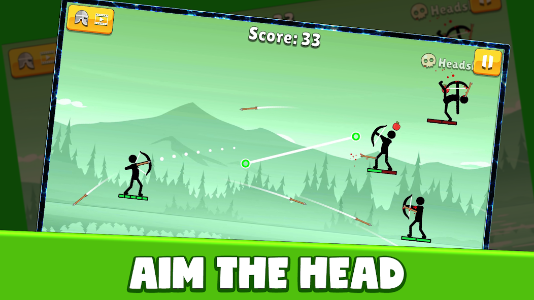 Screenshot Sticks Archer : Arrow Master Mod 2