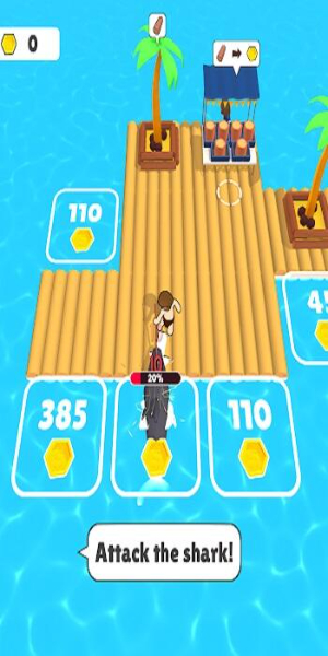 Screenshot Raft Life - Build, Farm, Stack 2