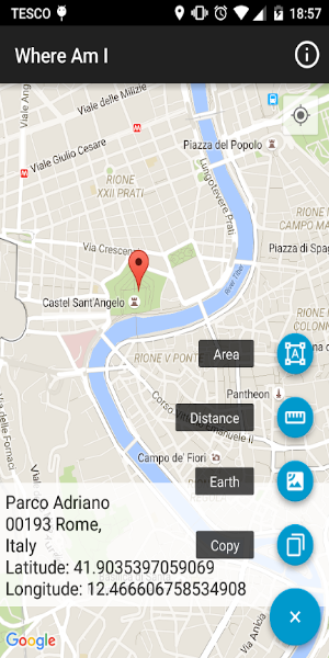 Where Am I - Location and address finder. 스크린 샷 2