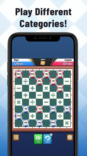 Damath: Math Checkers 스크린 샷 3