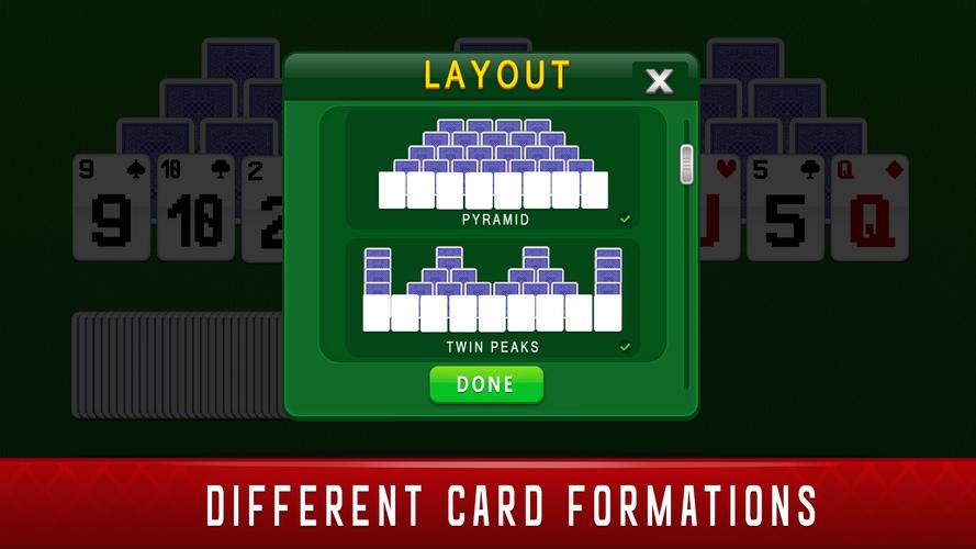 TriPeaks Solitaire Classic screenshot 4