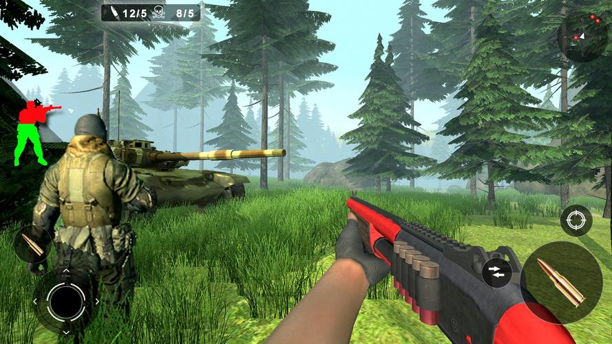 Commando Strike Offline Game экрана 3