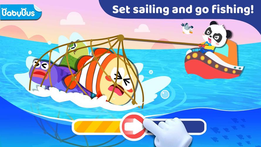 Baby Panda: Fishing ảnh chụp màn hình 1