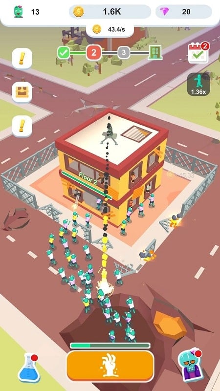 Idle Zombie Army zrzut ekranu 3