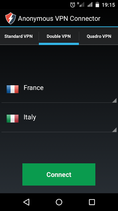Anonymous VPN Connector Capture d’écran3