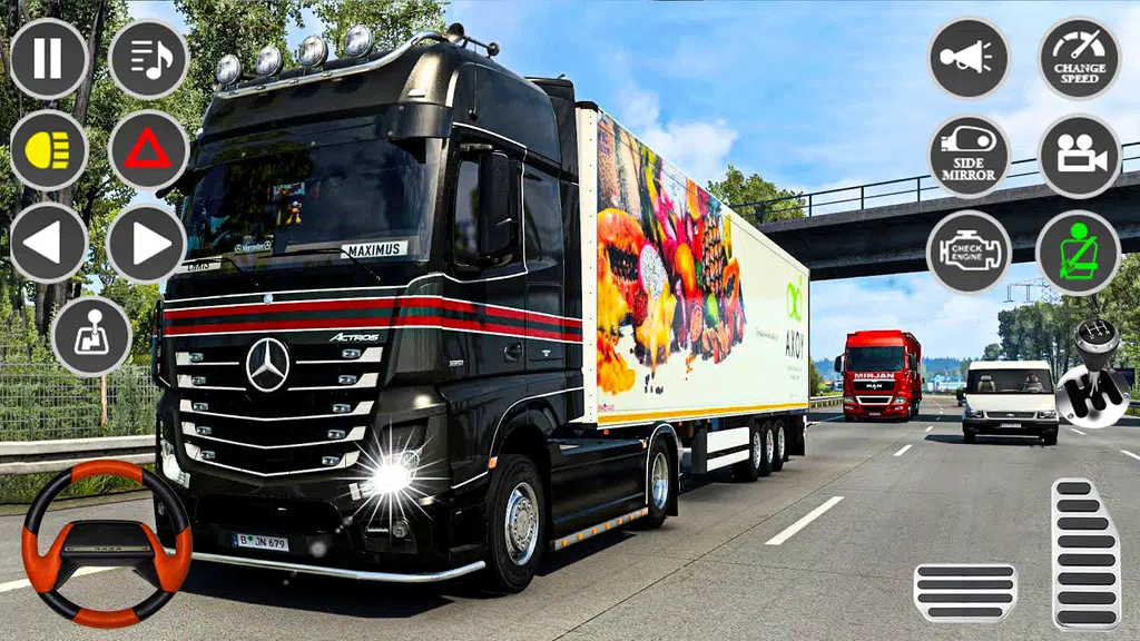Real Truck Parking Truck Drive Screenshot 2