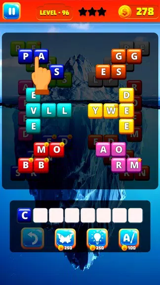 Wordy: Deutsches Wort Puzzle Screenshot 1