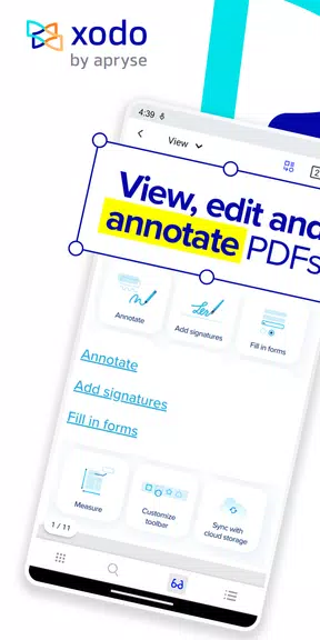 PDF Editor & PDF Reader | Xodo ekran görüntüsü 1