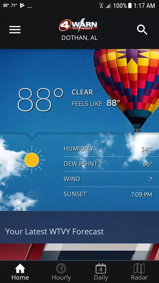 WTVY-TV 4Warn Weatherスクリーンショット1