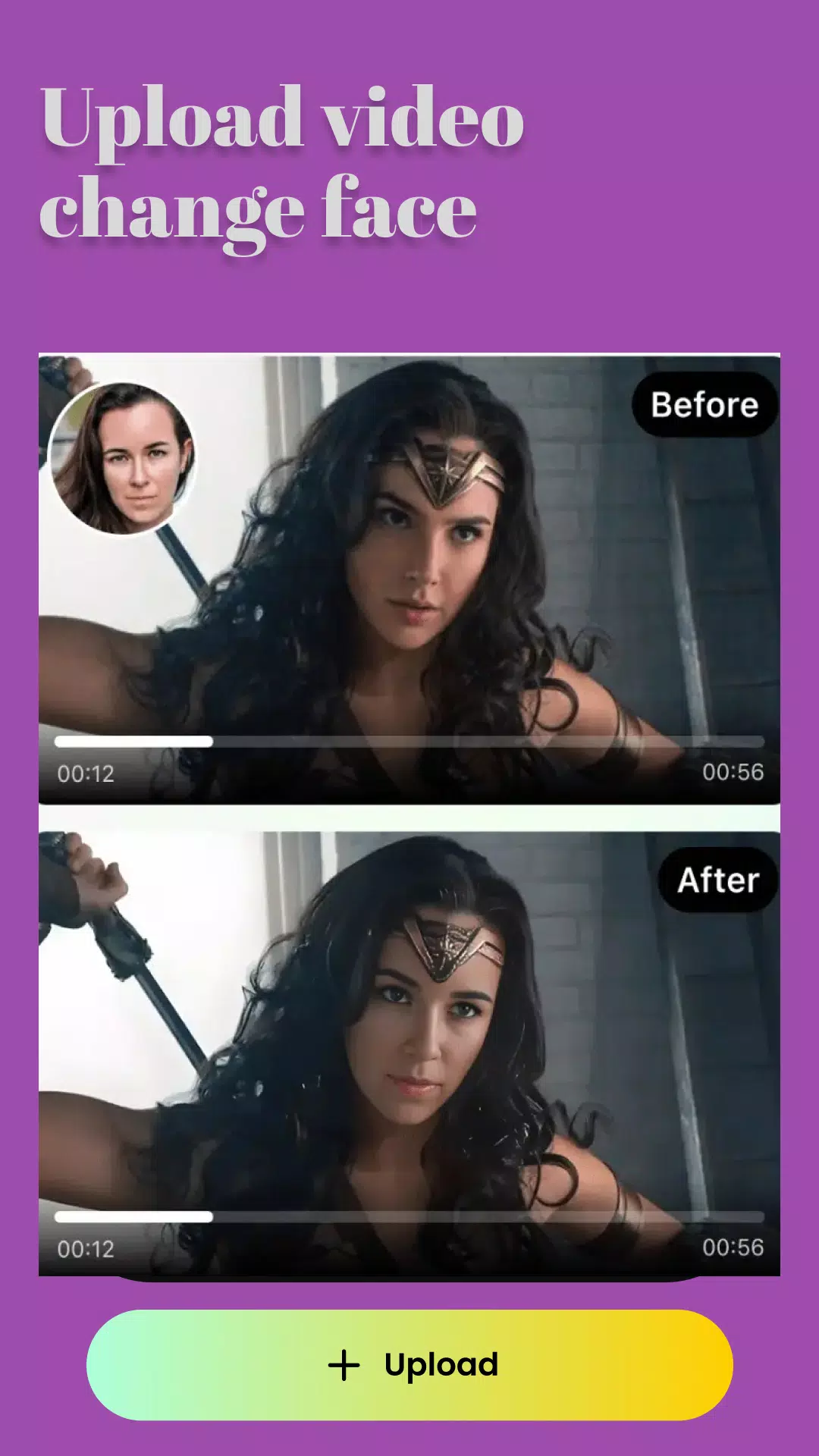 AI Face Swap Video App-Swapme Screenshot 1