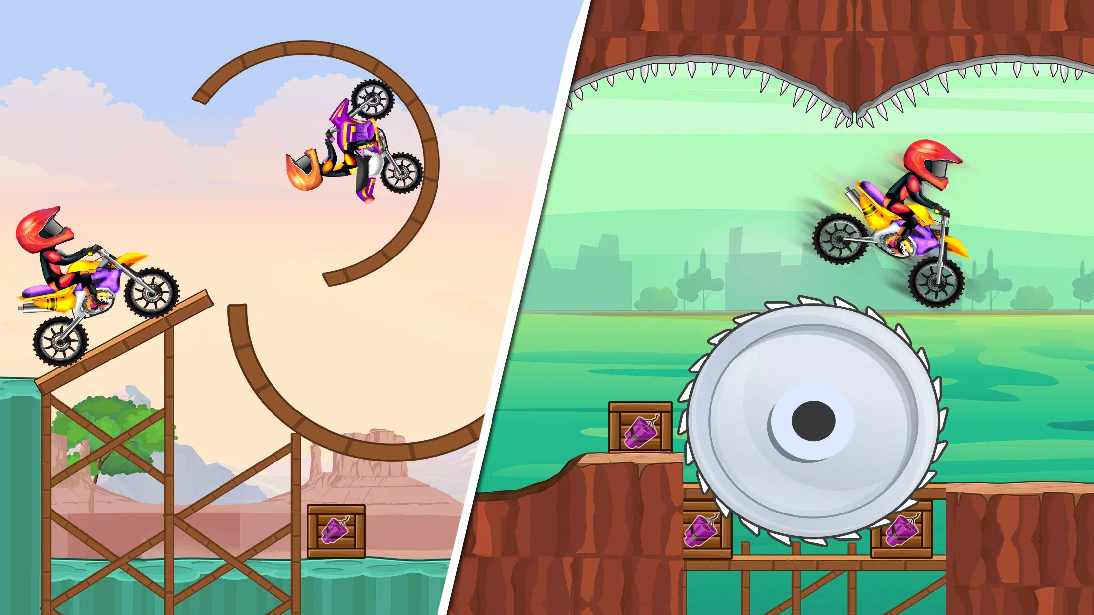 Moto Bike Stunt Race屏幕截圖1
