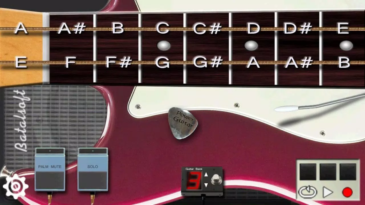 Power guitar HD captura de pantalla 1