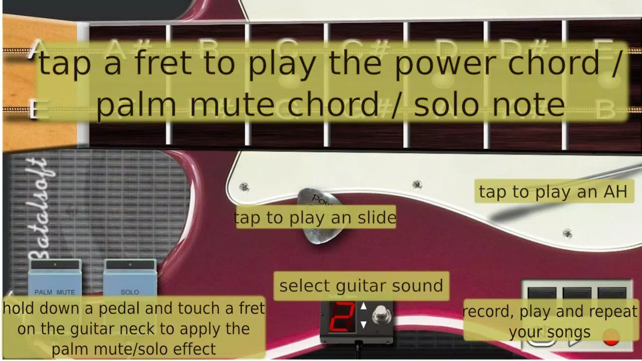 Power guitar HD captura de pantalla 4