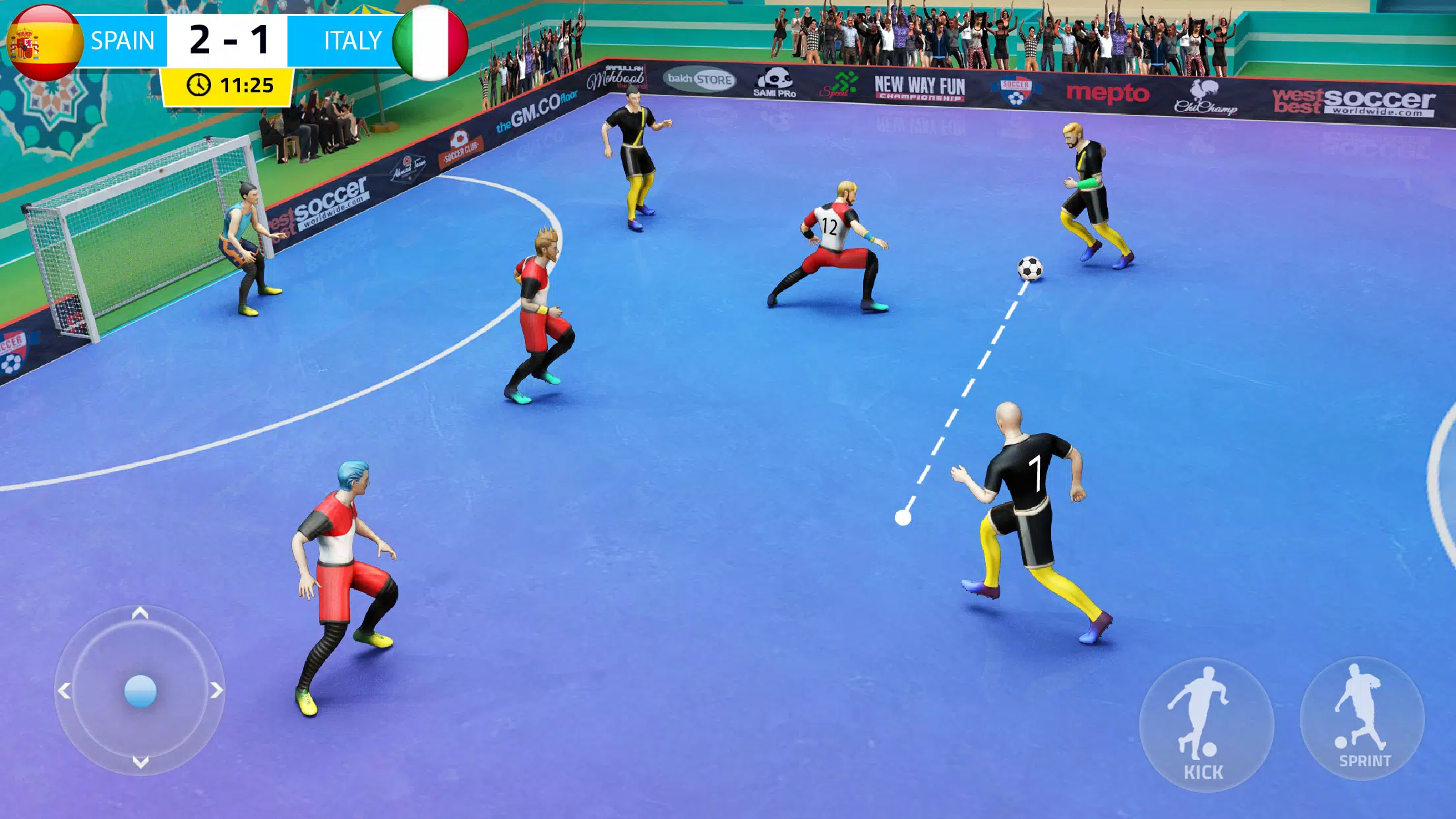 Indoor Futsal: Football Games স্ক্রিনশট 2