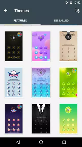 AppLock Theme Lucky Cloverスクリーンショット3