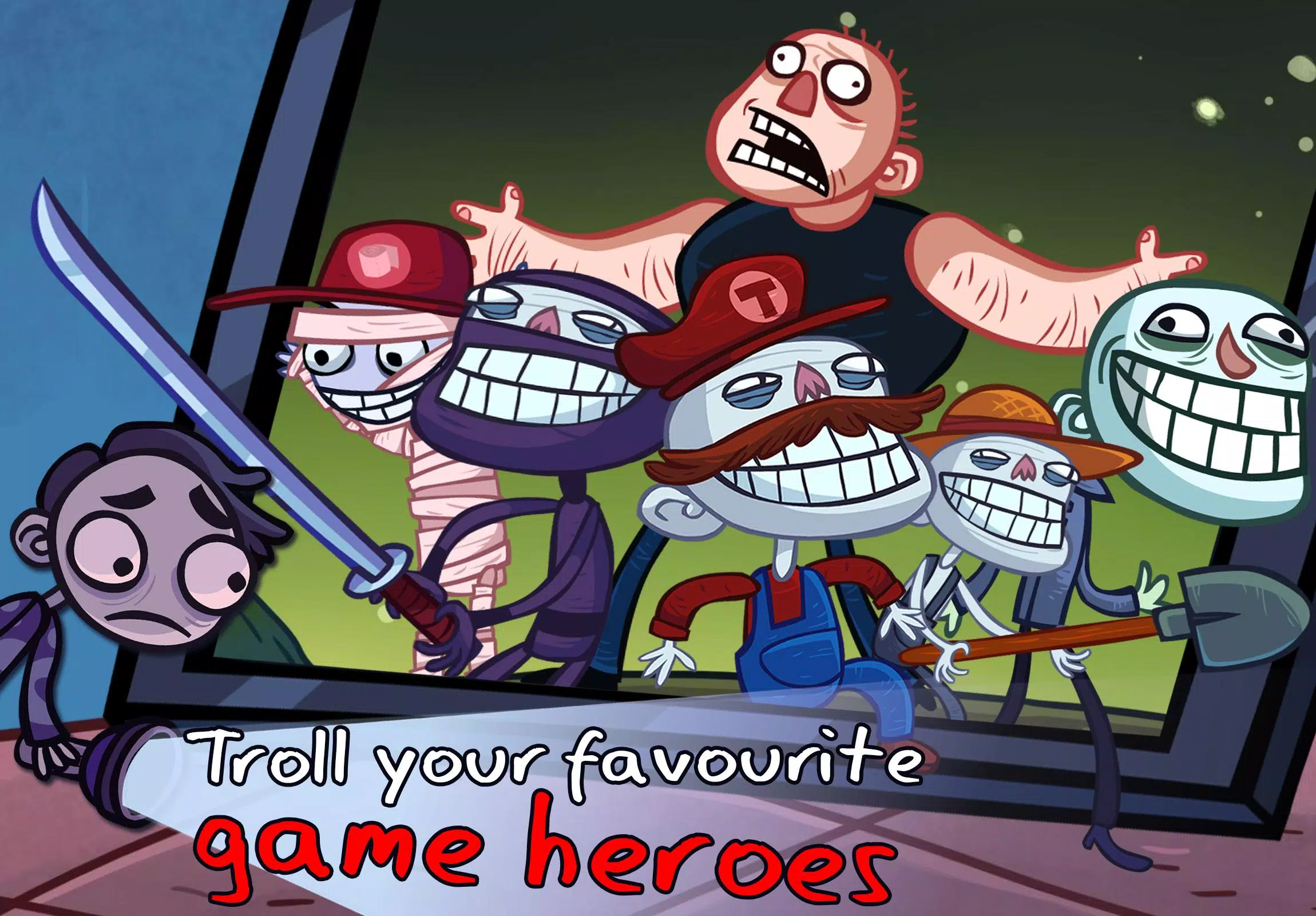 Troll Face Quest: Video Games ảnh chụp màn hình 2