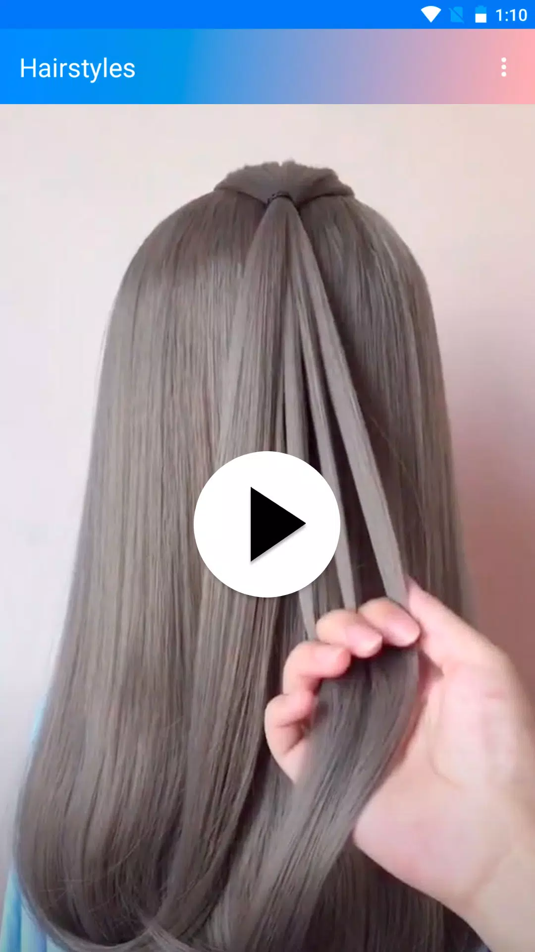 ภาพหน้าจอ Easy hairstyles step by step 3