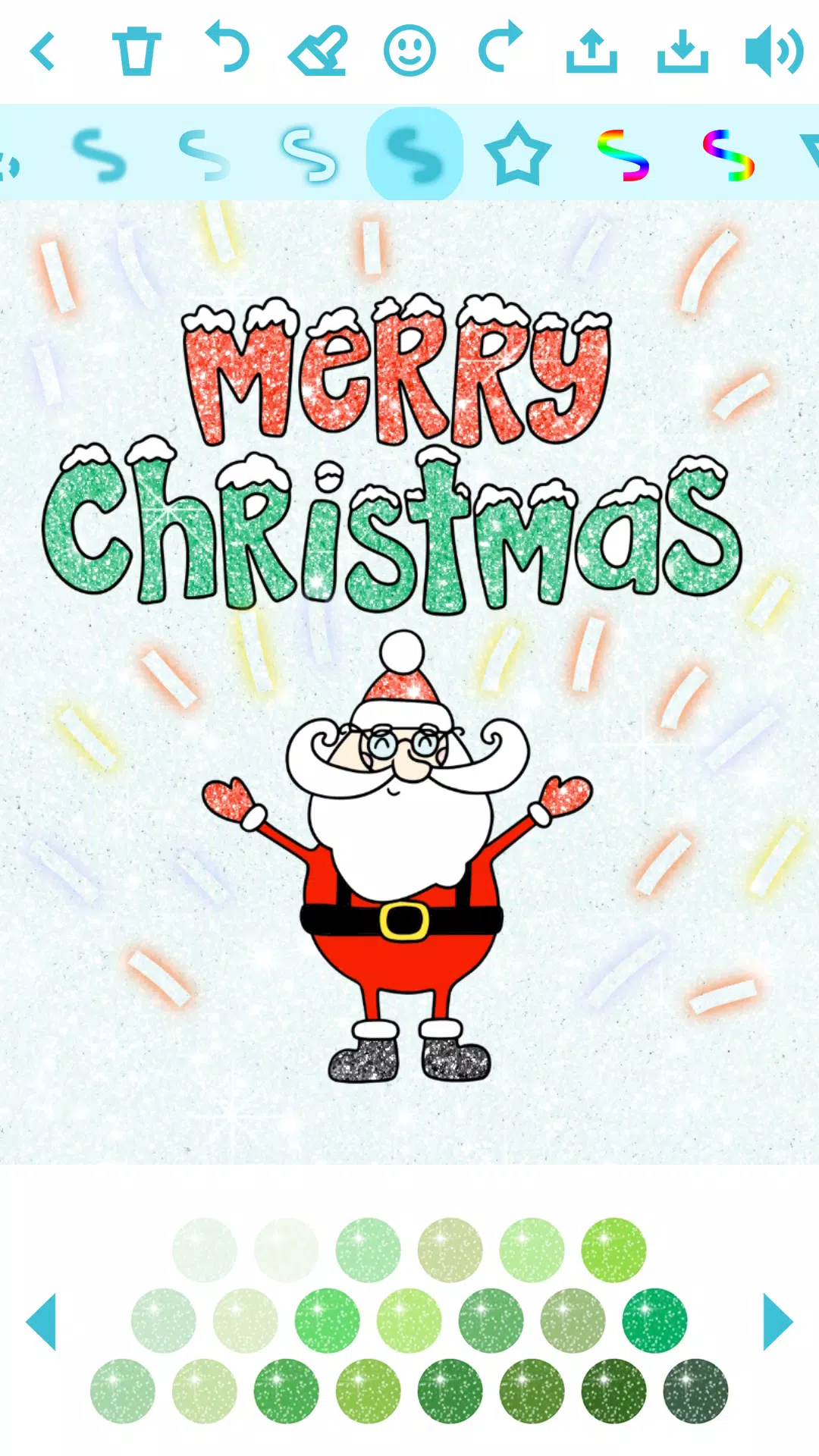 Schermata Christmas kids coloring 4